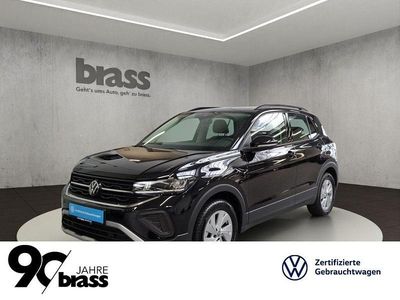 Gebraucht VW T-Cross Life 95 PS (69 kW) 2025 Deep black perleffekt SUV