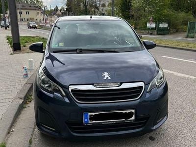 Usata Peugeot 108 Active 69 CV (50 kW) 2014 Blu Utilitaria
