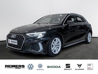 Gebraucht Audi A3 S-Line 110 PS (80 kW) 2023 Schwarz Limousine
