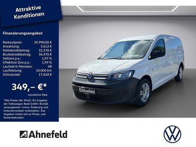 Neu VW Caddy Maxi S 102 PS (75 kW) 2026 Weiß Van / Kleinbus