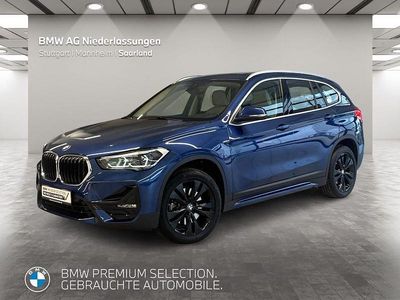 Blau Gebraucht 2021 BMW X1 Sport Line SUV | 28.990 € (Etwas zu teuer)