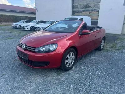 Gebraucht VW Golf Cabriolet 105 PS (77 kW) 2012 Rot Cabrio