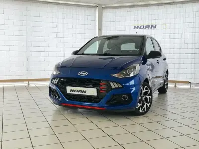 Gebraucht Hyundai i10 N Line 101 PS (74 kW) 2021 Schwarz Kleinwagen
