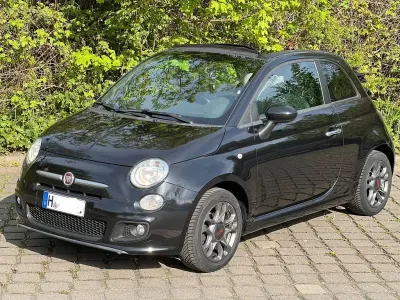 Usata Fiat 500C Sport 70 CV (51 kW) 2014 Nero Cabrio