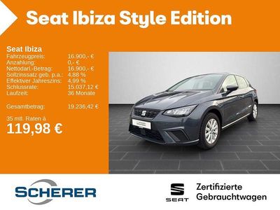 Gebraucht Seat Ibiza Style 116 PS (85 kW) 2024 Magnetic grau metallic (metallic) Limousine