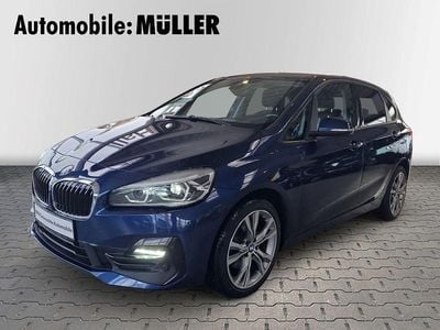 Gebraucht BMW 220 Active Tourer Sport Line 190 PS (139 kW) 2020 Blau Van / Kleinbus