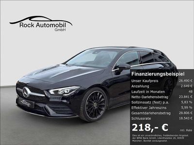 Usata Mercedes CLA200 AMG line 163 CV (119 kW) 2020 Nero Station wagon