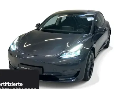 Gebraucht Tesla Model 3 Performance 377 kW (513 PS) 2021 Silber Limousine