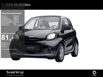 Usata Smart ForTwo Electric Drive 60 kW (82 CV) 2021 Nero Coupé