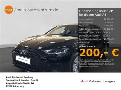 Gebraucht Audi A3 204 PS (150 kW) 2022 Brillantschwarz Limousine