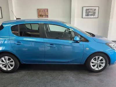 Gebraucht Opel Corsa drive 90 PS (66 kW) 2016 Blau Kleinwagen
