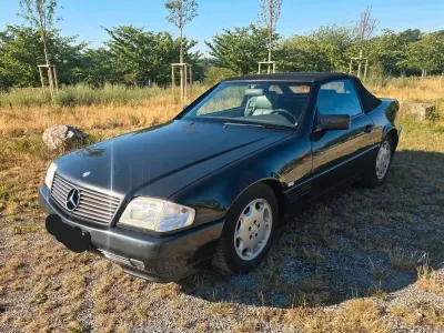 Gebraucht Mercedes SL300 231 PS (169 kW) 1992 Schwarz Cabrio