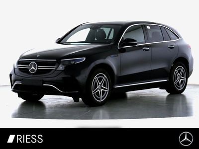 Schwarz Gebraucht 2022 Mercedes EQC400 AMG line SUV | 45.400 € (Teuer)