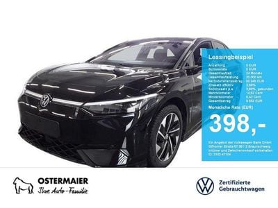 Grenadillschwarz metallic Gebraucht 2025 VW ID.7 GTX Limousine | 50.945 € (Fairer Preis)