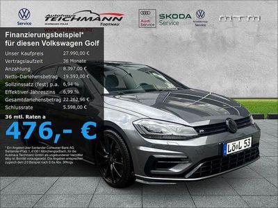 Indiumgrau metallic Gebraucht 2019 VW Golf VII R Limousine | 27.990 € (Fairer Preis)