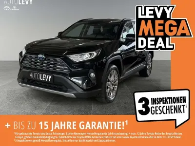 Gebraucht Toyota RAV4 Hybrid Lounge 222 PS (163 kW) 2021 Schwarz SUV