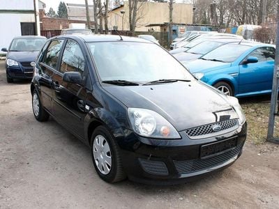 Gebraucht Ford Fiesta Style 60 PS (44 kW) 2008 Schwarz Kleinwagen
