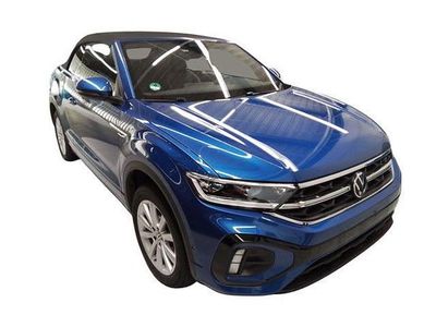 Gebraucht VW T-Roc Cabriolet R-line 150 PS (110 kW) 2025 Blau Cabrio