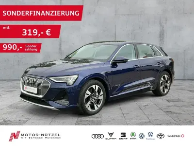 Gebraucht Audi e-tron S-Line 300 kW (408 PS) 2022 Navarrablau metallic SUV