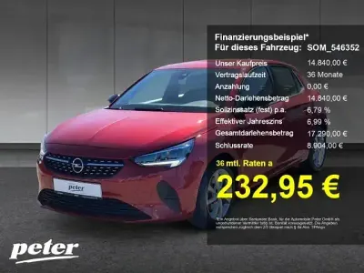 Gebraucht Opel Corsa Elegance 101 PS (74 kW) 2021 Rot Kleinwagen