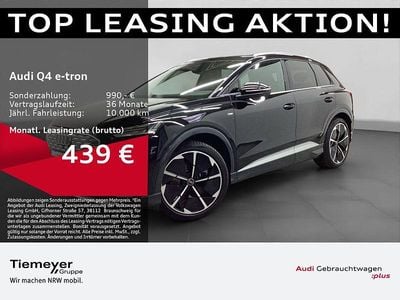 Schwarz Gebraucht 2024 Audi Q4 e-tron S-Line SUV | 44.980 € (Fairer Preis)