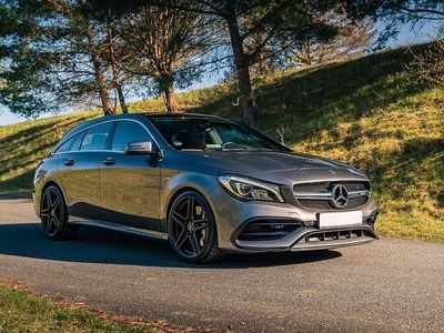 Usata Mercedes CLA45 AMG AMG 381 CV (280 kW) 2019 Grigio Station wagon