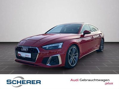 Second-hand Audi A5 Sportback Business 286 CP (210 kW) 2023 Roșu Hatchback