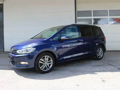 Gebraucht VW Touran Sound 150 PS (110 kW) 2017 Blau Van / Kleinbus
