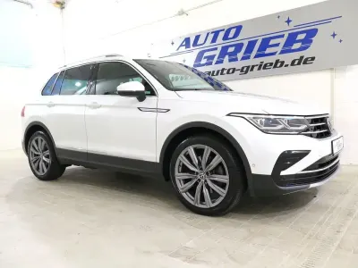 Gebraucht VW Tiguan Elegance 200 PS (147 kW) 2021 Weiß SUV