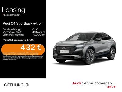Gebraucht Audi Q4 Sportback e-tron Advanced 210 kW (286 PS) 2025 Taifungrau metallic SUV