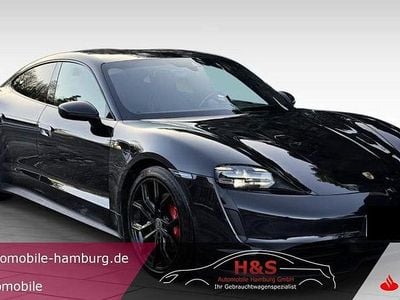 Gebraucht Porsche Taycan 4S Performance Package 359 kW (489 PS) 2020 Tiefschwarz Limousine