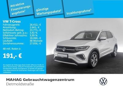 Gebraucht VW T-Cross R-line 150 PS (110 kW) 2024 Reflexsilber metallic SUV