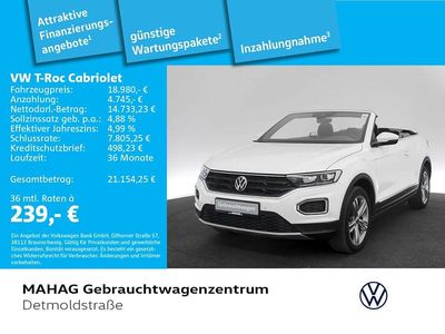 Brugt VW T-Roc Style 116 HK (85 kW) 2021 SUV