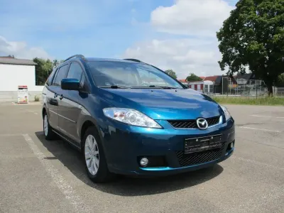 Gebraucht Mazda 5 Exclusive 143 PS (105 kW) 2007 Blau Van / Kleinbus