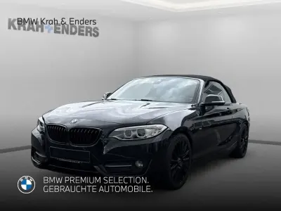 Gebraucht BMW 220 Sport Line 190 PS (139 kW) 2015 Schwarz Cabrio