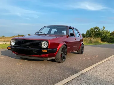 Gebraucht VW Golf III 1991 Rot Kleinwagen