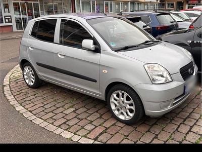 Gebraucht Kia Picanto LX 65 PS (47 kW) 2005 Silber Kleinwagen