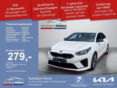 Gebraucht Kia ProCeed GT 204 PS (150 kW) 2021 Deluxeweiss (metallic) Kombi