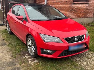 Usata Seat Leon 150 CV (110 kW) 2014 Rosso Berlina