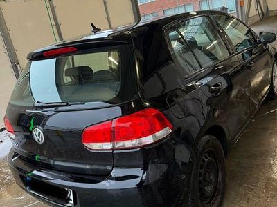 Gebraucht VW Golf VI 80 PS (58 kW) 2009 Schwarz Kleinwagen