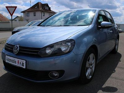 Usata VW Golf VI Comfortline 105 CV (77 kW) 2009 Blu Utilitaria