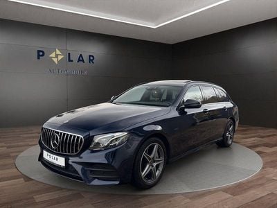 Usata Mercedes E300 AMG line 194 CV (142 kW) 2019 Blu Station wagon