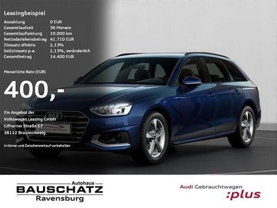 Usata Audi A4 Advanced 204 CV (150 kW) 2024 Blu Station wagon
