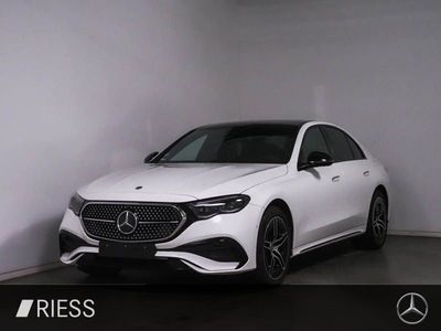 Gebraucht Mercedes E300 AMG 313 PS (230 kW) 2024 Unilack polarweiß Limousine