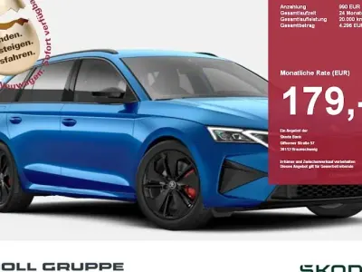 Ny Skoda Octavia RS 265 HK (194 kW) 2025 Grå Stationcar