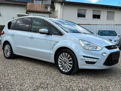 Gebraucht Ford S-MAX Titanium 163 PS (119 kW) 2013 Weiß Van / Kleinbus