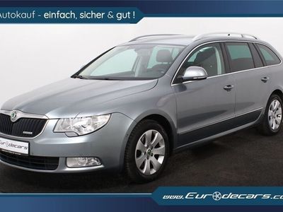 gebraucht Skoda Superb 1.6 TDI Ambition Combi *Leder*Navi*Xenon*