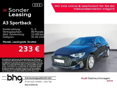 Gebraucht Audi A3 Ambiente 116 PS (85 kW) 2025 Schwarz Kombi