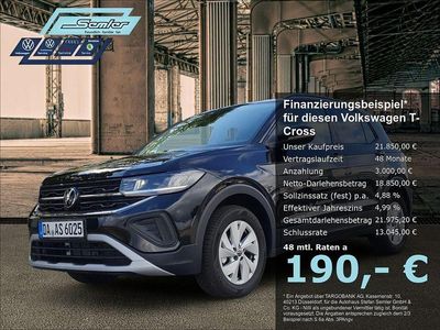 Gebraucht VW T-Cross R 95 PS (69 kW) 2025 Schwarz SUV