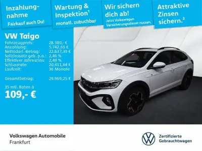 Gebraucht VW Taigo R-line 150 PS (110 kW) 2025 Pure white SUV
